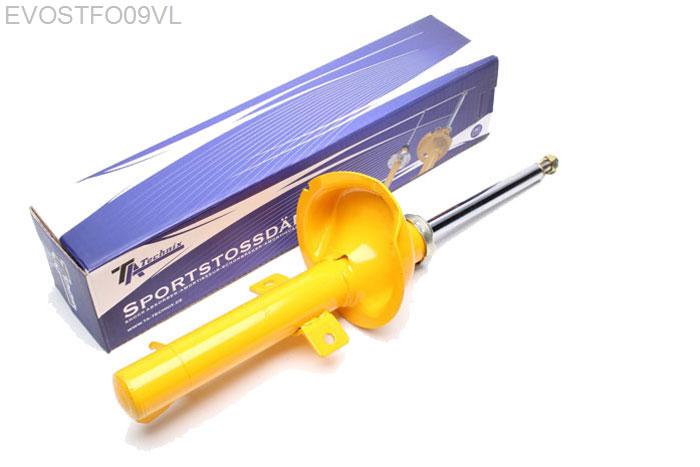 EVOSTFO09VL, Sport schokdemper Vooras, Ford Focus I (DAW), Sport shock absorber front axleFord Focus DAW/DBW/DFW left, Verlaging tot -40mm mogelijk, Prijs is per stuk ! , aantal ingeven bij bestellen